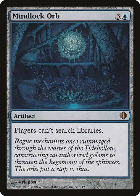 Mindlock Orb (ALA) (Foil) (#51)