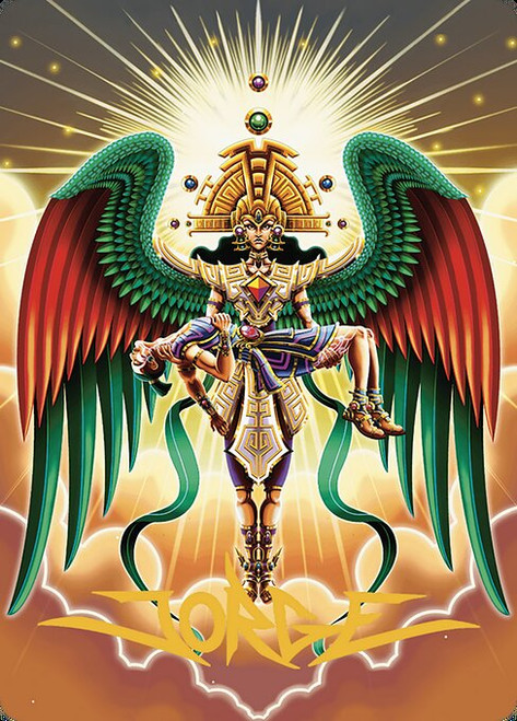 Resplendent Angel // Resplendent Angel (ALCI) (Foil) (Borderless) (#59)