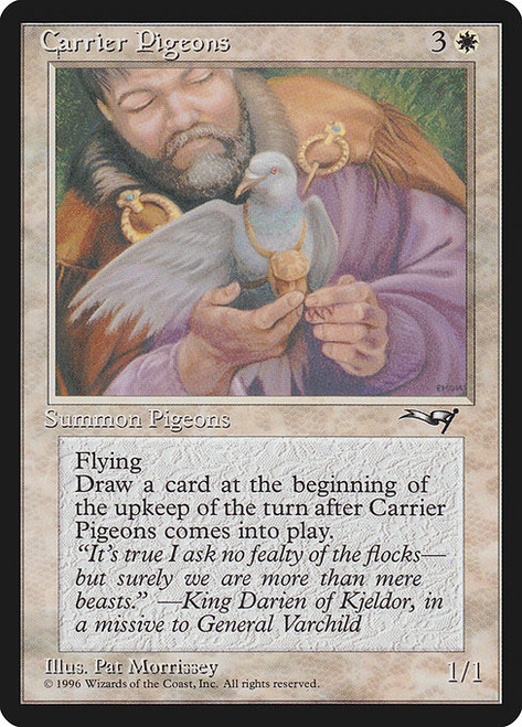 Carrier Pigeons (ALL) (#1b)