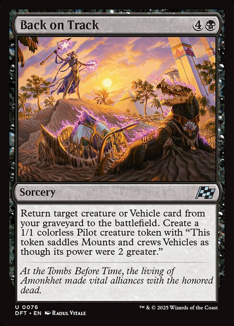 Back on Track (DFT) (Foil) (#76)