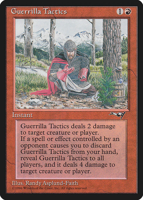 Guerrilla Tactics (ALL) (#74a)