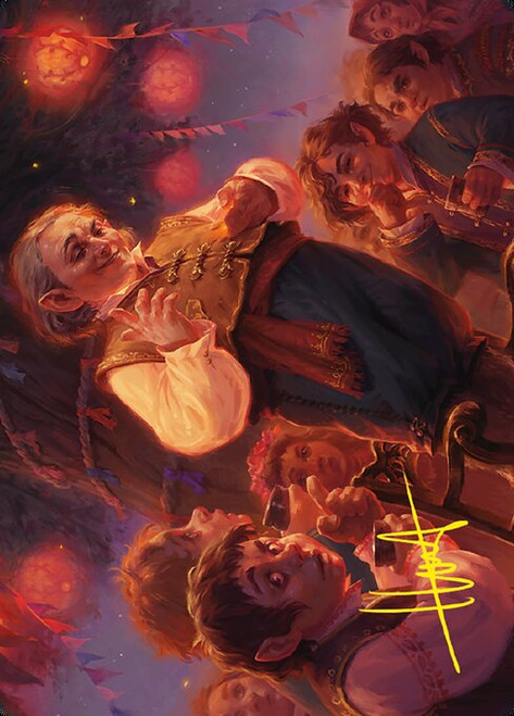 Bilbo, Retired Burglar // Bilbo, Retired Burglar (ALTR) (Foil) (Borderless) (#14)