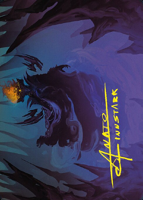 Sauron, the Necromancer // Sauron, the Necromancer (ALTR) (Borderless) (#42)