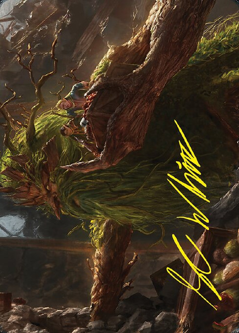 Treebeard, Gracious Host // Treebeard, Gracious Host (ALTR) (Borderless) (#67)