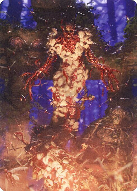 Grist, the Hunger Tide // Grist, the Hunger Tide (AMH2) (Foil) (Borderless) (#55)