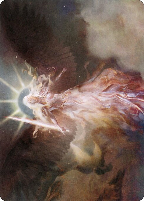 Serra's Emissary // Serra's Emissary (AMH2) (Foil) (Borderless) (#8)