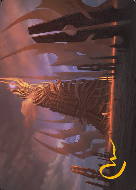 Phyrexian Tower // Phyrexian Tower (AMH3) (Borderless) (#23)