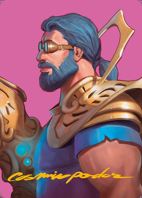 Satya, Aetherflux Genius // Satya, Aetherflux Genius (AMH3) (Borderless) (#26)