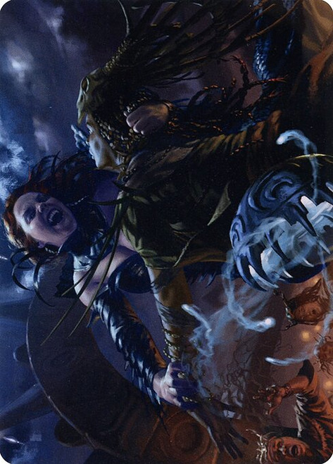 Olivia's Midnight Ambush // Olivia's Midnight Ambush (AMID) (Foil) (Borderless) (#39)