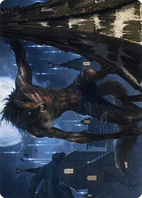 Stalking Predator // Stalking Predator (AMID) (Foil) (Borderless) (#40)