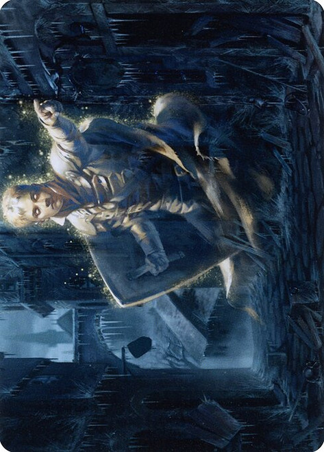 Dennick, Pious Apparition // Dennick, Pious Apparition (AMID) (Foil) (Borderless) (#59)