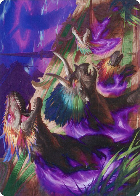 Burning Sun's Fury // Burning Sun's Fury (AMOM) (Foil) (Borderless) (#29)