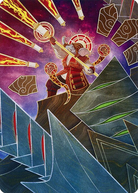 Quintorius, Loremaster // Quintorius, Loremaster (AMOM) (Foil) (Borderless) (#63)