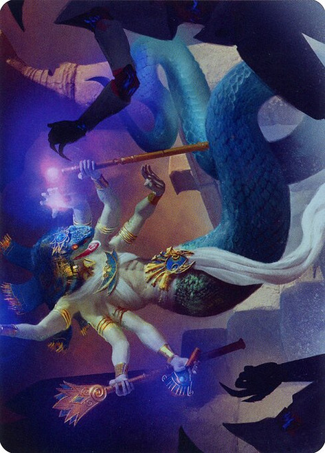 Imoti, Celebrant of Bounty // Imoti, Celebrant of Bounty (AMOM) (Foil) (Borderless) (#79)