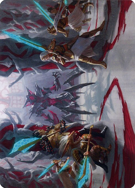 Goldwardens' Gambit // Goldwardens' Gambit (AONE) (Foil) (Borderless) (#29)