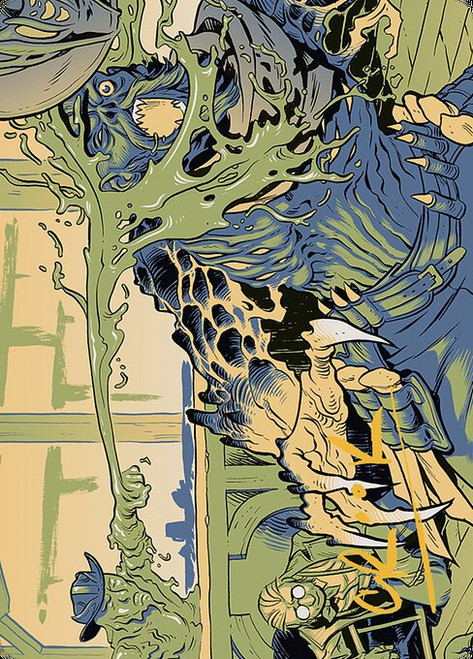 Voidslime // Voidslime (AOTJ) (Foil) (Borderless) (#49)