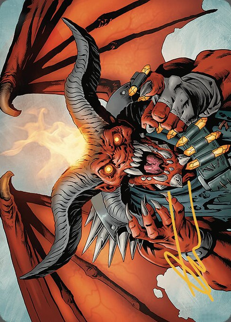 Rakdos, the Muscle // Rakdos, the Muscle (AOTJ) (Foil) (Borderless) (#53)