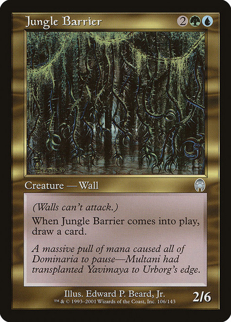 Jungle Barrier (APC) (Foil) (#106)