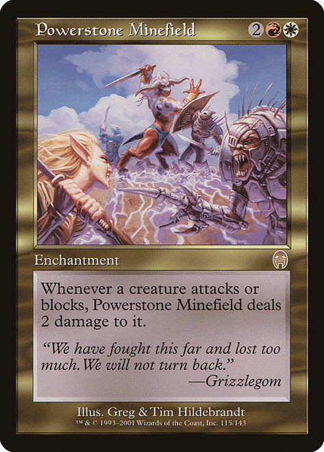 Powerstone Minefield (APC) (Foil) (#115)