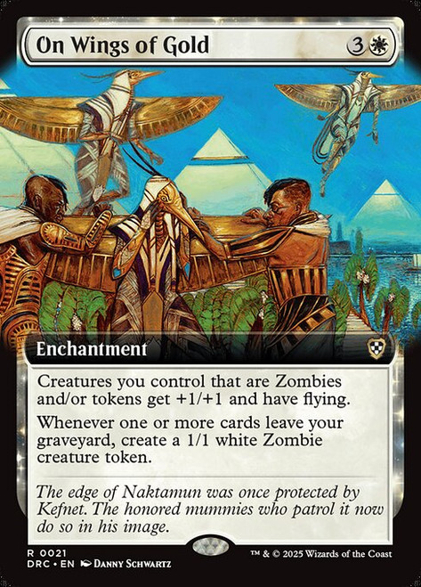 On Wings of Gold (DRC) (Extended Art) (#21)