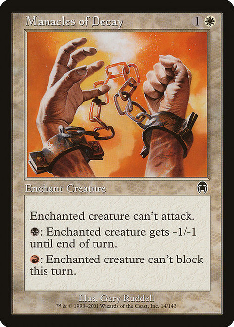 Manacles of Decay (APC) (Foil) (#14)