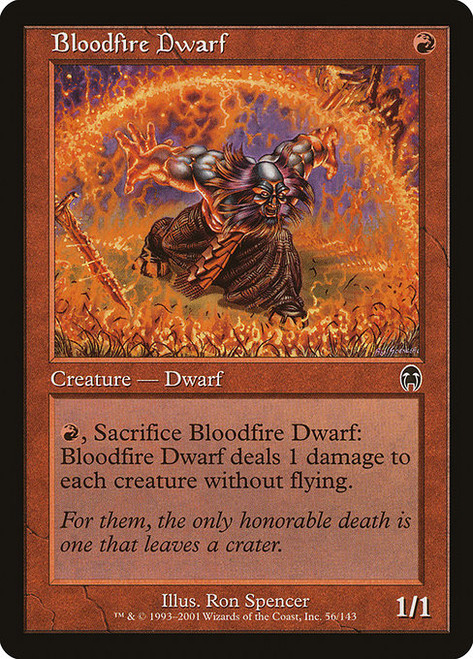 Bloodfire Dwarf (APC) (Foil) (#56)