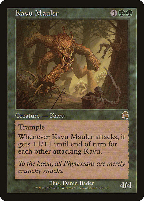 Kavu Mauler (APC) (Foil) (#80)