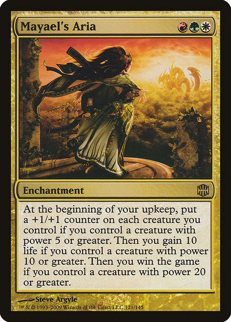 Mayael's Aria (ARB) (Foil) (#121)
