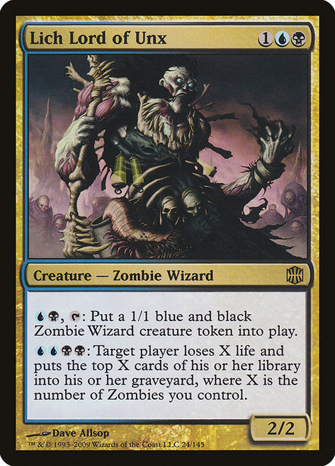 Lich Lord of Unx (ARB) (Foil) (#24)