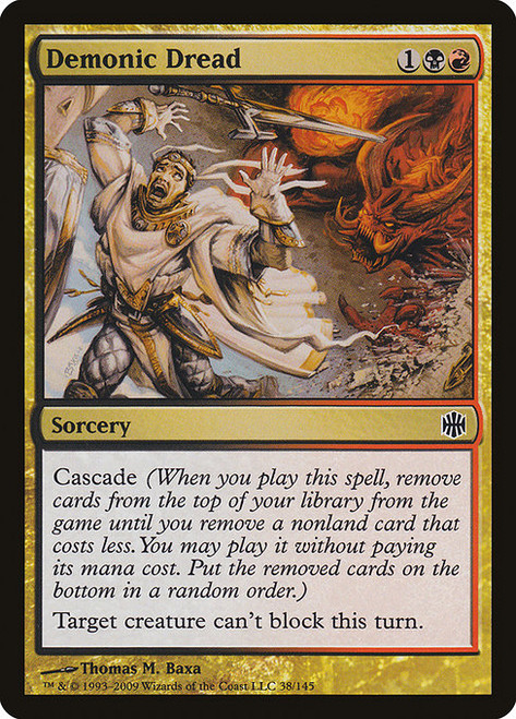 Demonic Dread (ARB) (Foil) (#38)