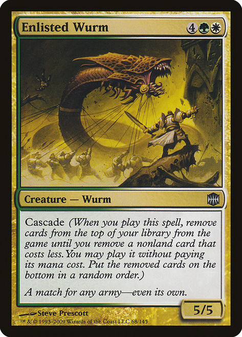 Enlisted Wurm (ARB) (Foil) (#68)