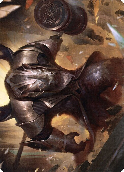 Perrie, the Pulverizer // Perrie, the Pulverizer (ASNC) (Foil) (Borderless) (#43)