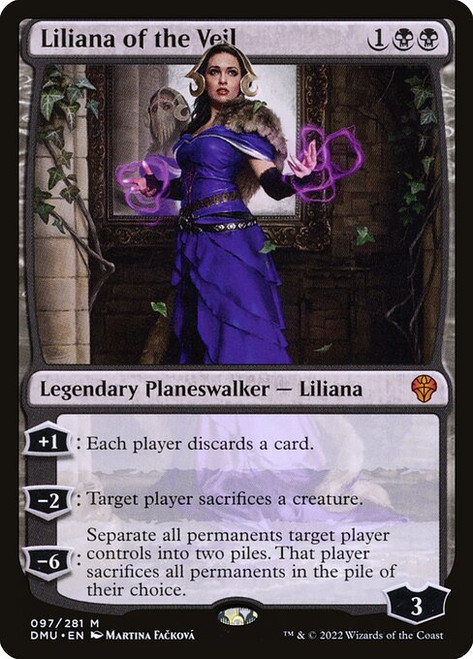 Liliana of the Veil (ISD) (Foil) (#105) - MTG Pirulo