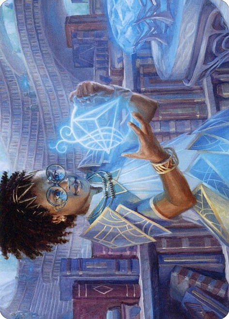 Zimone, Quandrix Prodigy // Zimone, Quandrix Prodigy (ASTX) (Foil) (Borderless) (#46)