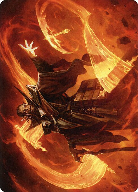 Plargg, Dean of Chaos // Plargg, Dean of Chaos (ASTX) (Foil) (Borderless) (#53)