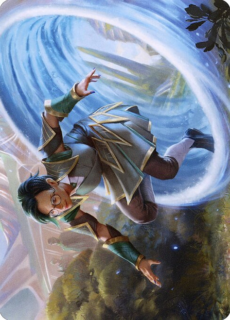 Vortex Runner // Vortex Runner (ASTX) (Foil) (Borderless) (#6)