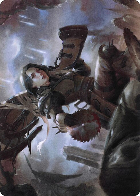 Sawblade Slinger // Sawblade Slinger (AVOW) (Foil) (Borderless) (#54)
