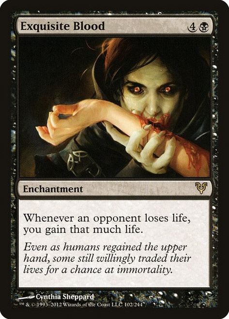 Exquisite Blood (AVR) (Foil) (#102)