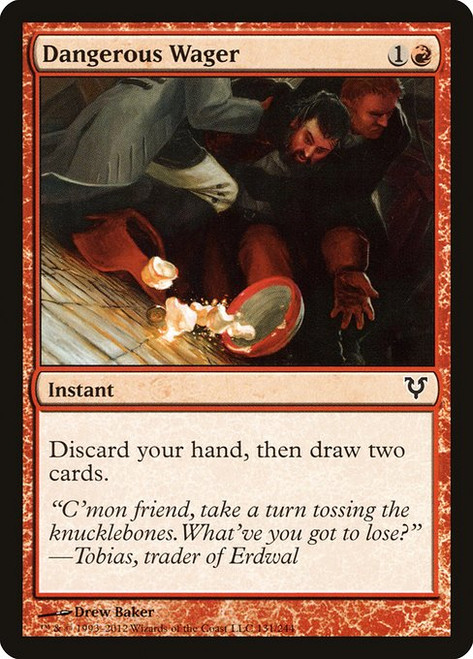 Dangerous Wager (AVR) (Foil) (#131)