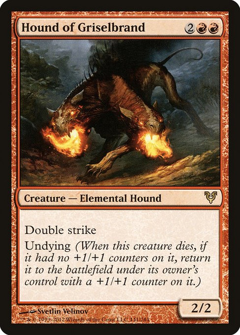 Hound of Griselbrand (AVR) (Foil) (#141)