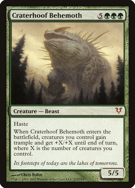 Craterhoof Behemoth (AVR) (#172)