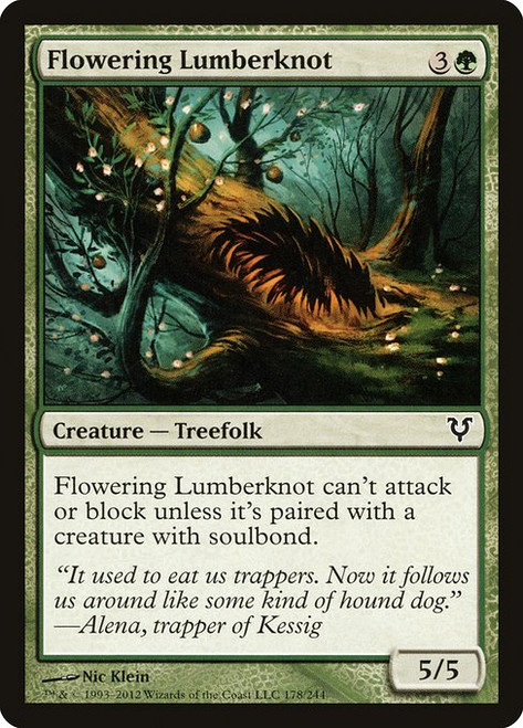Flowering Lumberknot (AVR) (Foil) (#178)