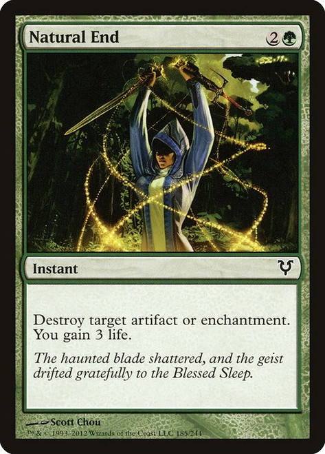 Natural End (AVR) (Foil) (#185)