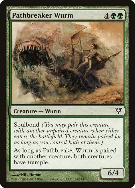 Pathbreaker Wurm (AVR) (Foil) (#188)