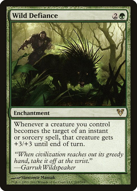 Wild Defiance (AVR) (Foil) (#203)