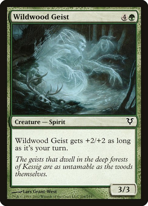 Wildwood Geist (AVR) (Foil) (#204)
