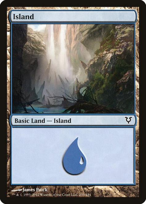 Island (AVR) (Foil) (#233)