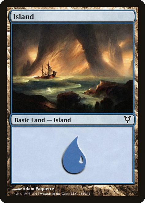 Island (AVR) (Foil) (#234)