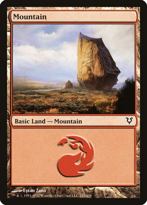 Mountain (AVR) (Foil) (#241)
