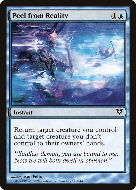 Peel from Reality (AVR) (Foil) (#71)